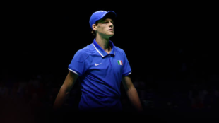 Jannik Sinner in the 2024 Davis Cup. Photo: Getty