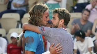 Tsitsipas and Wawrinka, controversy. Photo: gettyimages