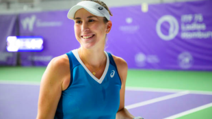 Belinda Bencic regresa a una final 20 meses después. Fuente: Getty