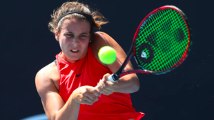Emma Navarro y Peter Ayers, una de las duplas de 2024. Fuente: Getty