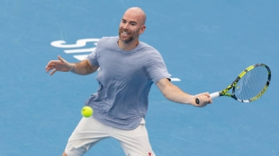 Adrian Mannarino, painful defeat. Photo: gettyimages