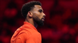 Fils se impone con contundencia a Mensik. Foto: Getty