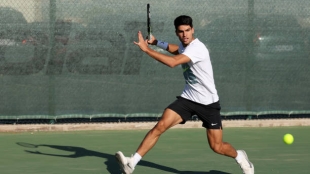 Carlos Alcaraz, exhibition in Puerto Rico. Photo: gettyimages
