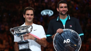 Marin Cilic fue finalista de Australia en 2018.