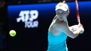 Elena Rybakina en la United Cup 2025. Foto: Getty