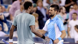 Djokovic, about his match with Monfils: "I hope the streak continues". Photo: Getty