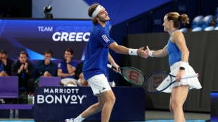 United Cup 2025. Tsitsipas y Sakkari superan a Martos y Cavallé para hacerse con la victoria. Foto: Getty