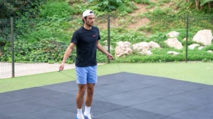 Lorenzo Musetti, nuevo peinado. Foto: gettyimages