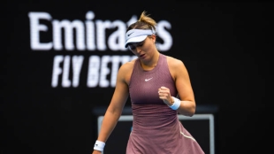 Paula Badosa, debut en 2025. Foto: gettyimages