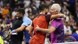 John McEnroe talks about Djokovic and Alcaraz. Photo: Getty Images.