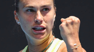 Aryna Sabalenka and her secret to not giving up. Source: Getty