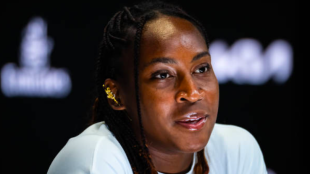 Coco Gauff, radiante antes de debutar en Melbourne. Fuente: Getty