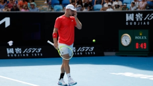 Alejandro Davidovich, eliminated from the 2025 Australian Open. Photo: gettyimages
