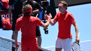 Michelsen, after defeating Tsitsipas: "I knew what I had to do". Photo: Getty