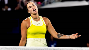 Aryna Sabalenka en el Open de Australia 2025. Foto: getty