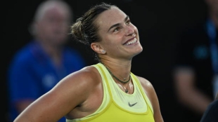 Aryna Sabalenka at the Australian Open 2025. Photo: Getty