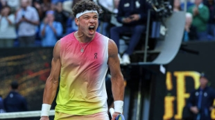 Ben Shelton reaches the semifinals of the 2025 Australian Open. Photo: Getty