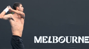 Carlos Alcaraz, opciones de ser número 2 del mundo tras Australia. Foto: gettyimages
