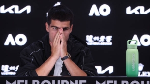 Alcaraz no se cree a Djokovic: "Yo creo que no se habría retirado". Foto: Getty
