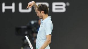 Daniil Medvedev, interview at the Australian Open 2025. Photo: gettyimages