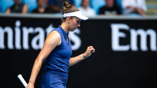 Elise Mertens en el Open de Australia 2025. Foto: getty