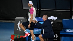 Grigor Dimitrov, lesionado. Foto: gettyimages