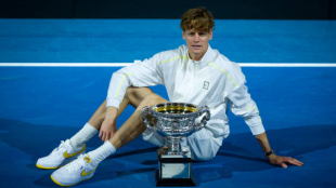 Jannik Sinner at the Australian Open 2025. Photo: Getty