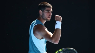 Carlos Alcaraz, where to watch his match against Draper. Photo: gettyimages