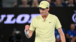 Jannik Sinner at the Australian Open 2025. Photo: getty