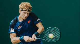 Martín Landaluce seeks the final draw of the Australian Open 2025. Photo: gettyimages