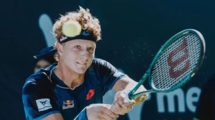 Martín Landaluce, expectations at the Australian Open 2025. Photo: gettyimages
