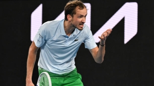 Daniil Medvedev. Fuente: Getty