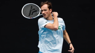 Daniil Medvedev. Fuente: Getty