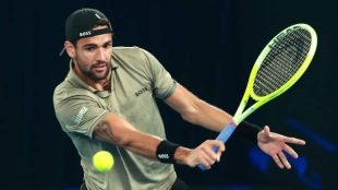 Matteo Berrettini in Australia. Photo: gettyimages