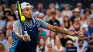 Kyrgios hace saltar las alarmas: "Tengo una distensión de grado 1, haré todo lo que pueda". Foto: Getty
