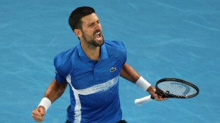 Novak Djokovic, longevity data in Australian Open 2025. Photo: gettyimages