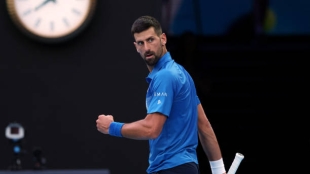 The Wolf Signs the 'Czechmate' to Face Alcaraz. Photo: Getty