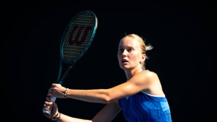 Polina Kudermetova in Australia. Photo: Getty Images