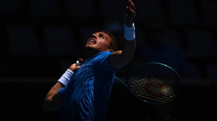 ATP Auckland 2025. Carballés saca a relucir un gran tenis para derribar a Cerúndolo. Foto: Getty