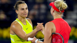 Aryna Sabalenka explains why she lost to Tauson. Source: Getty
