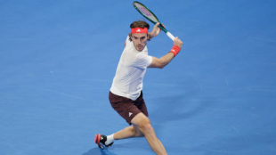 Stefanos Tsitsipas en el ATP de Dubái 2025. Foto: getty