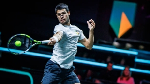Carlos Alcaraz, expectativas en Rotterdam. Foto: gettyimages