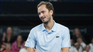 Daniil Medvedev en Marsella 2025. Foto: getty