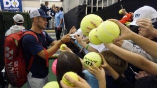 Febrero tendrá hasta diez torneos ATP, empezando por el de Dallas. Foto: Getty