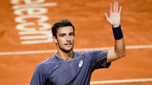 Lorenzo Musetti en el ATP de Buenos Aires 2025. Foto: getty
