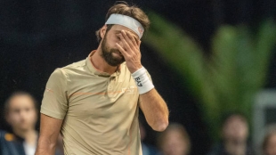 Basilashvili explota contra el ATP Doha 2025: "No volveré nunca más". Foto: Getty