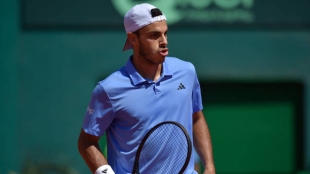 Francisco Cerúndolo, en Buenos Aires. Foto: gettyimages