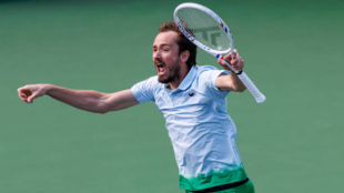 El dato que confirma la especial unión de Medvedev con Indian Wells. Foto: Gettyimages