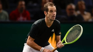 El punto que demuestra que la calidad de Gasquet no pasa con los años. Foto: Gettyimages
