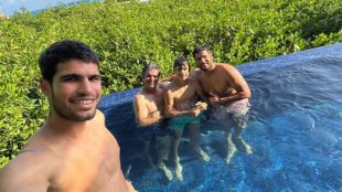 Carlos Alcaraz, vacaciones. Foto: Instagram